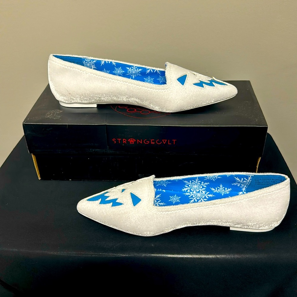 NWB Strange Cult Scary Jack Flats Size 7.5